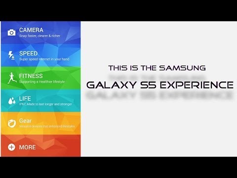 Samsung&rsquo;s Galaxy S5 Experience app