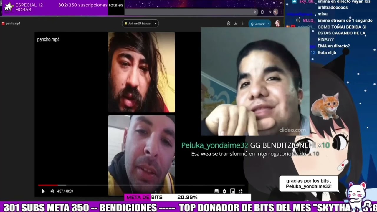 HUMILLAN A PANCHORICOSAS EN SU PROPIO LIVE (TERMINA EN LÁGRIMAS) // REACCION SKYNORIO