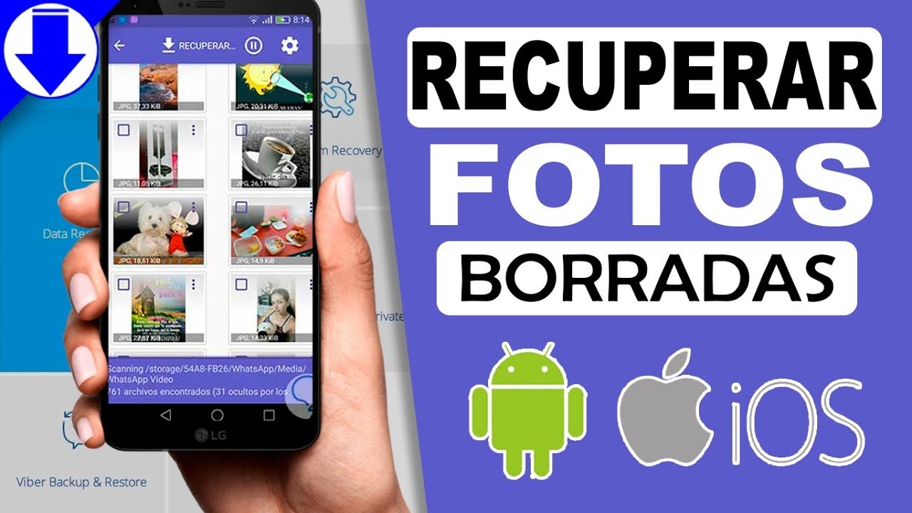 RECUPERAR Fotos BORRADAS ANDROID y iOS | Dr.Fone - YouTube