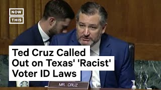 Ted Cruz Shut Down Over Question About 'Racist' Voter ID Laws