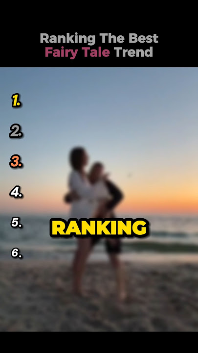 Ranking Best Fairy Tale Trend 💖🥰 #youtubeshorts #tiktokviral