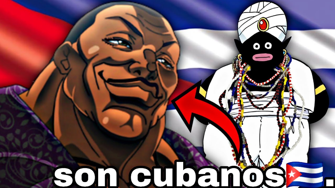 Que PERSONAJES de ANIME son CUBANOS?🇨🇺