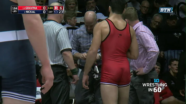 Wrestling in 60: 184 Pounds - Gravina vs. Nickal