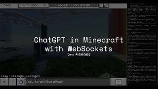 DALL-E and ChatGPT in Minecraft Bedrock - Demo (Source on GitHub)