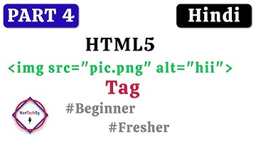 HTML5 | img Tag Tutorial In Hindi By NonTechBg | Web Development | Web Designing | HTML5 Image Tag |
