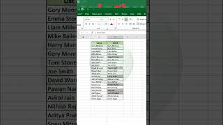 ⚡List A vs List B SAME hai ya FAKE?Excel ka 5 sec wala secret 🤯 | Go To Special Trick #shorts #viral