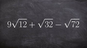Learn to add and subtract radical expressions