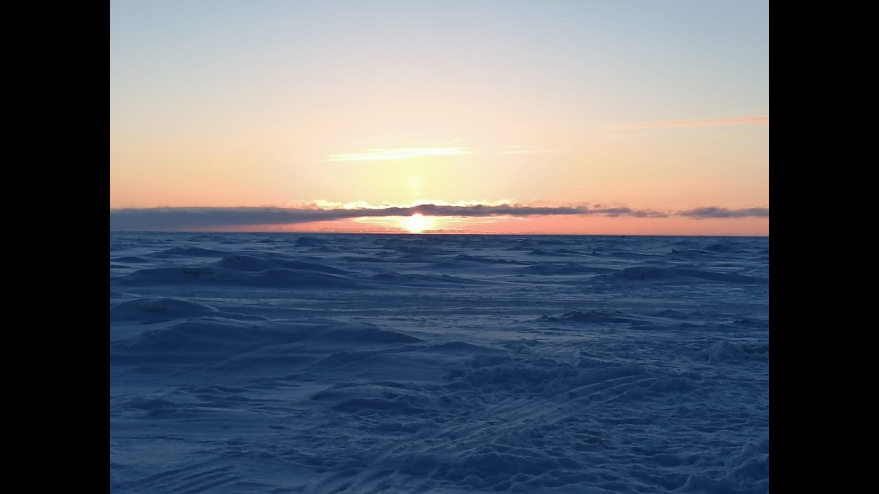 белое море зимняя рыбалка видео