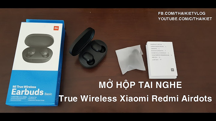 Đánh giá tai nghe xiaomi redmi airdots bluetooth true wireless