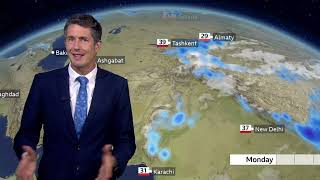 BBC Weather today in SOUTH AND CENTRAL ASIA - July 12th, 2026