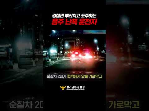 🔥🔥 경찰차 3대가 한 차량을 둘러싼 이유가...😱 #shorts