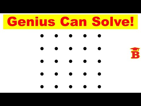 Connecting 25 Dots / Genius Can Solve