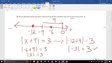 Absolute Value Word Problems - HW Help