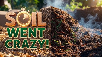 I Buried Cardboard in My Garden    and It Transformed in DAYS! Fastest Compost Ever