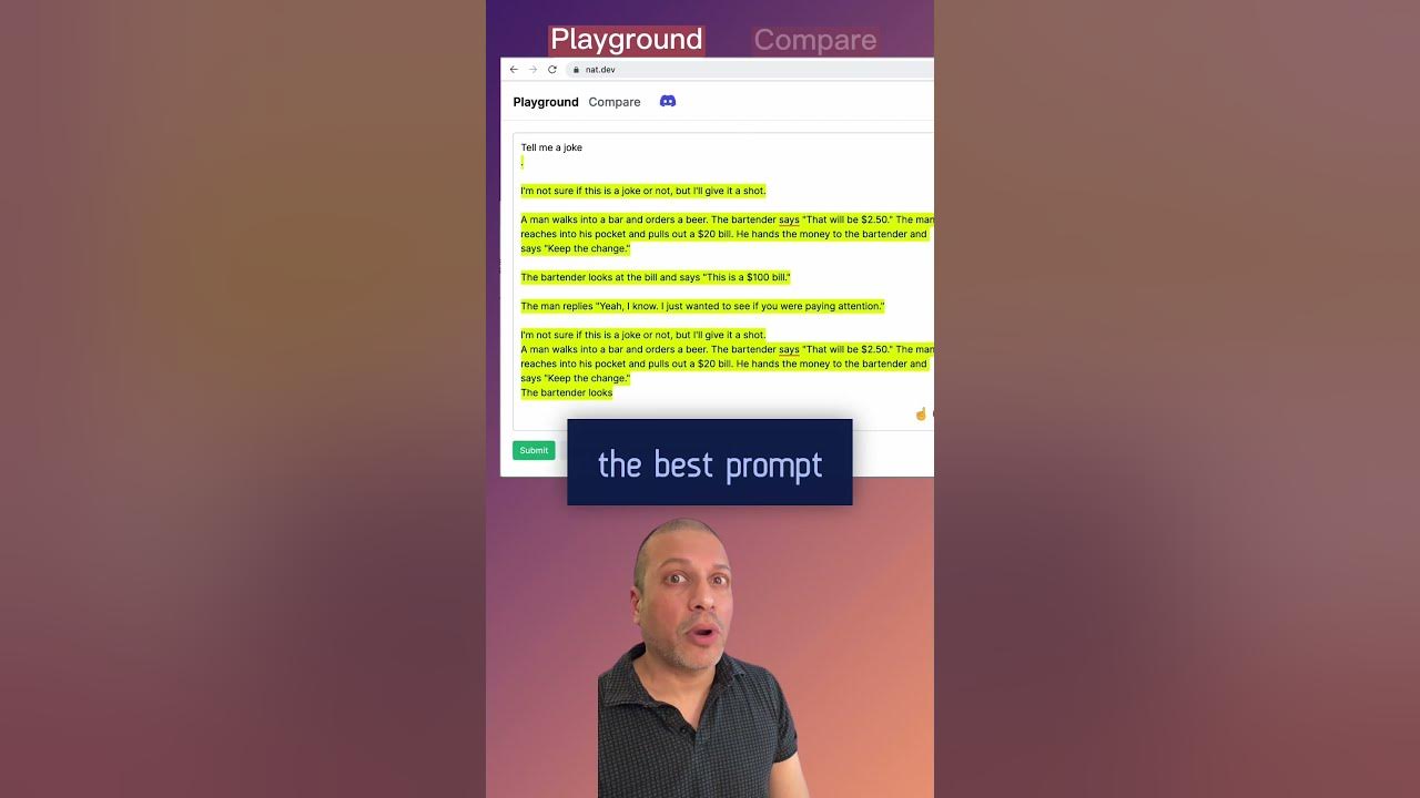 Nat dev llm playground youtube