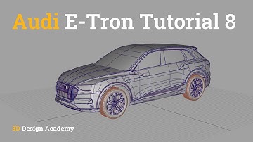 Advanced Autodesk Alias Tutorials - Audi E-Tron SUV 8