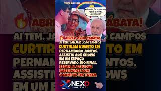 JANJA SURGE AO LADO DE JOÃO CAMPOS NO RECIFE E MOVIMENTA OS BASTIDORES POLÍTICOS DE PERNAMBUCO