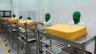 Handiwork SAFIA ! The WORLD of Amazing  SWEETS | Giant CONFECTIONERY Factory in ASIA