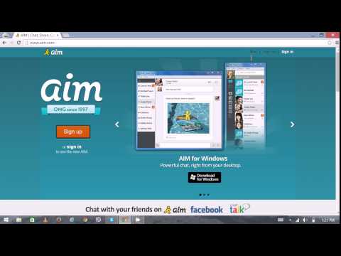 AOL Instant Messenger Login - AIM Login | Aim.com 2015