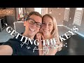 Getting the keys to our new home  moving vlogs  amanda weldon