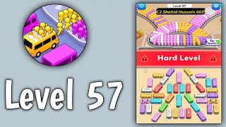 Bus loop: traffic jam master level 57 | all parts gameplay walkthrough solution