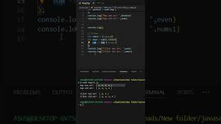 Difference B/w map() and filter()  #shorts #javascript  #coding #programming  #education