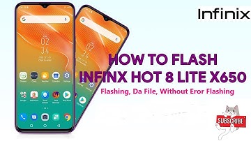 Infinix Hot 8 Lite x650 Chek Lib Da Match eror solution 100% flashing Done