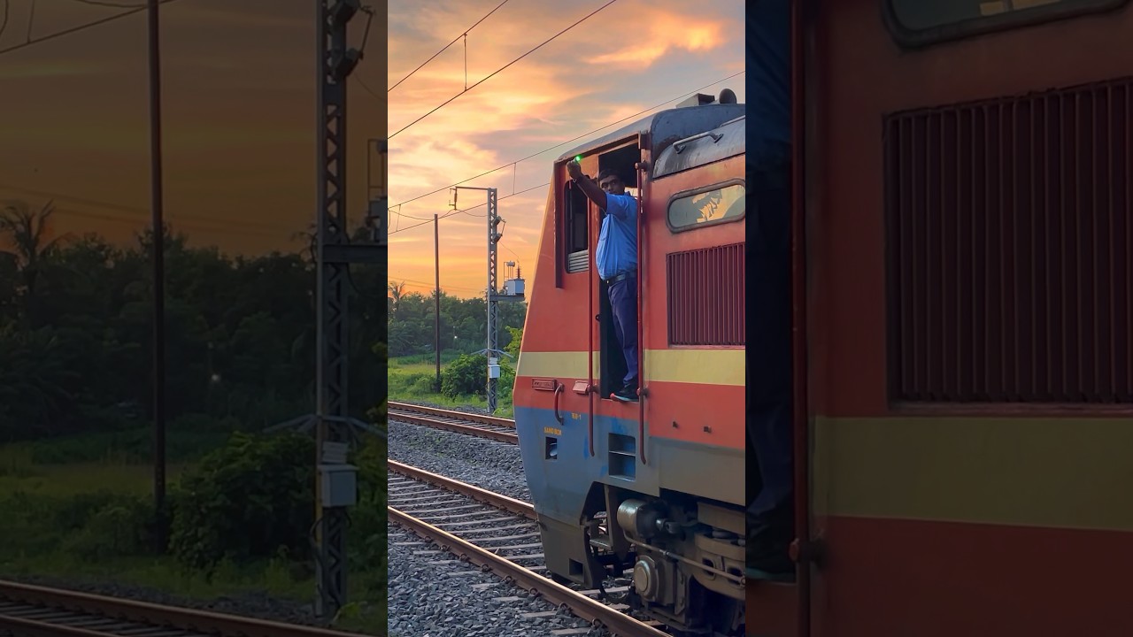 Loco Pilot showing departure signal 
