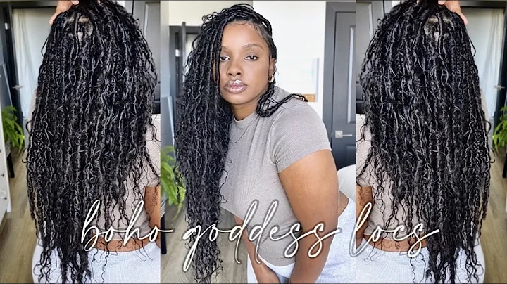Updated Boho Faux Locs, using human hair and synth...