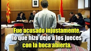 Fue acusado injustamente , Tuvo Que Tragarse Un Papel Para Demostrar Su Inocencia