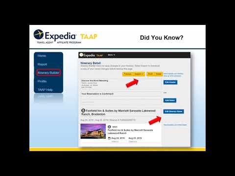 Expedia TAAP Webinar