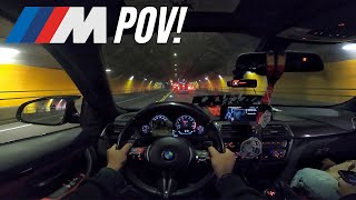 Modified BMW M4 F82 Terrorizes Streets of San Francisco | POV 700hp Bmw F82 M4 Pov Upgraded Turbos Night Drive Before My F80 M3
