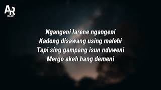 Ngangeni - Syahiba Saufa Ft. Shinta Gisul (LIRIK)