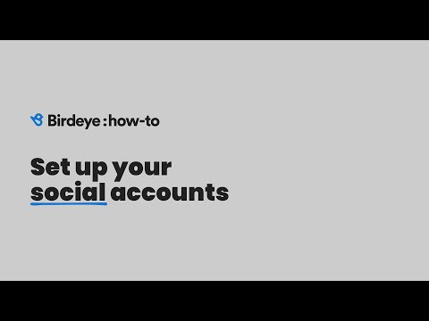 Connect Social Accounts with Birdeye