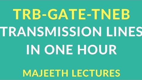 TRANSMISSION LINES IN AN HOUR