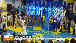 Paraíso do Tuiuti define samba-enredo para o desfile 2024 na Sapucaí💛💙👼🙏