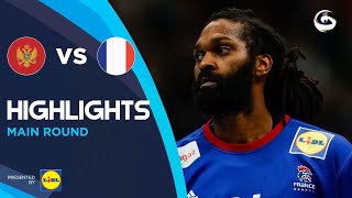 Montenegro vs France | Highlights | Men's EHF EURO 2022