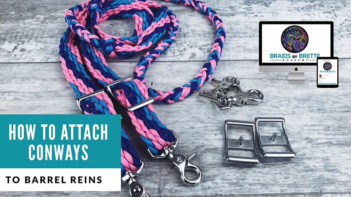 How to Attach Conways to Paracord Barrel Reins