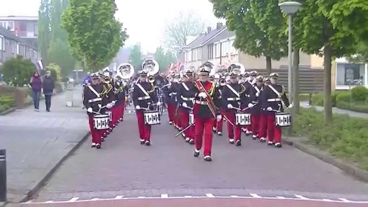 Oranje IJsselmuiden, reveille Koningsdag 2014