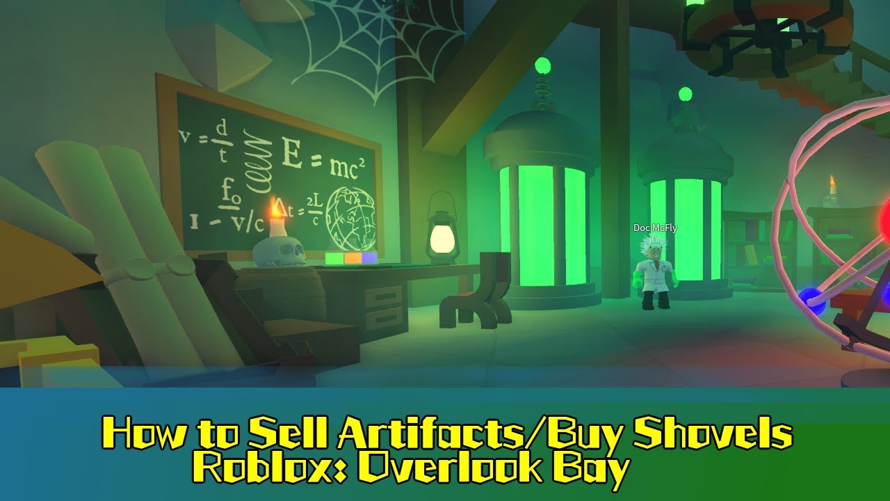 How to Sell Artifacts in Overlook Bay Roblox Overlook Bay YouTube