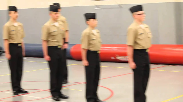 1st place win by Colts Neck High School NJROTC Dri...