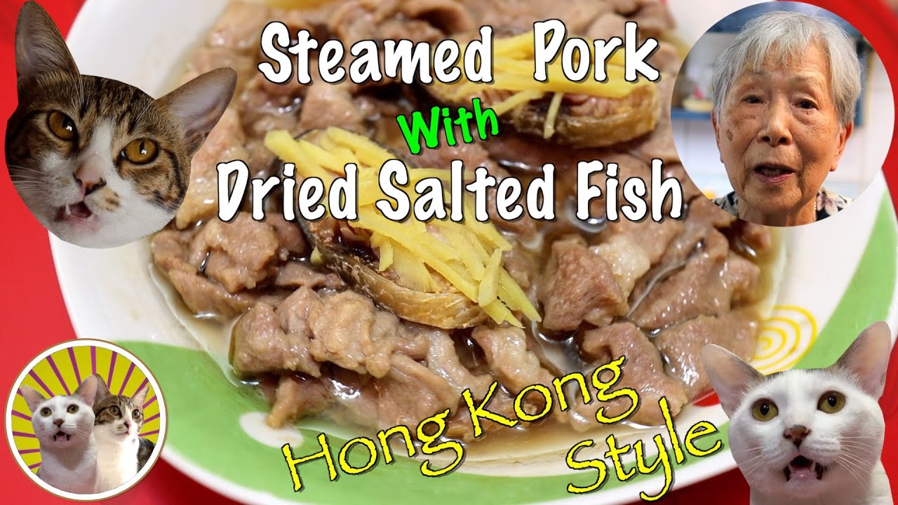 [Hong Kong Recipe] Steamed Pork with Dried Salted Fish | Family Dishes | LetsCookHongKongFood