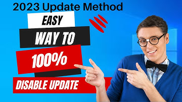 How to DISABLE Automatic update On Windows easily (Permanent) 2023 best Method.