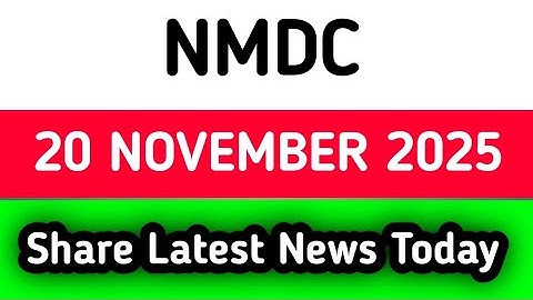 nmdc share news tomorrow || nmdc share news latest news today