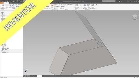 S.2 Solid to Sheet Metal - Inventor 2017 Sheet Metal Training