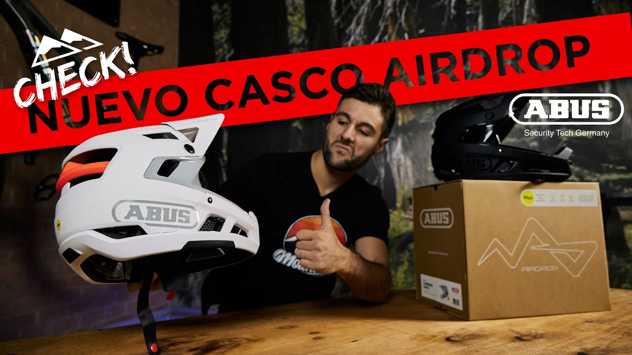 Casco Integral de Ciclismo MTB Enduro - DH Abus Airdrop – A Rueda