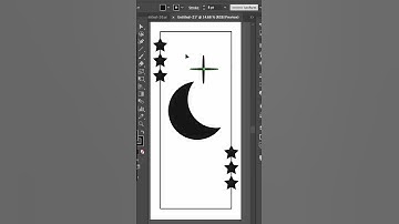 make a moon iPhone wallpaper with me~ 🌙🖤🤍 #adobeillustrator #designtutorials
