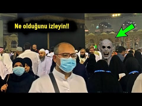 Kabe’deki Bu Anlar Kayda Alınmamış Olsa Kimse İnanmazdı! Kameralara Yakalanan O İlginç Anlar!!