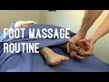 Massage tutorial deep tissue foot massage techniques