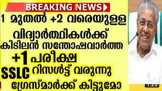 SSLC , +2 Result date/ Plus one exam news today malayalam/ Kerala plus one exam news/ INFO MALAYALI